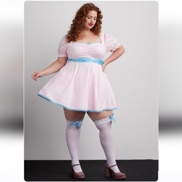 Stretch Poplin Doll Costume - Picture 1 of 7